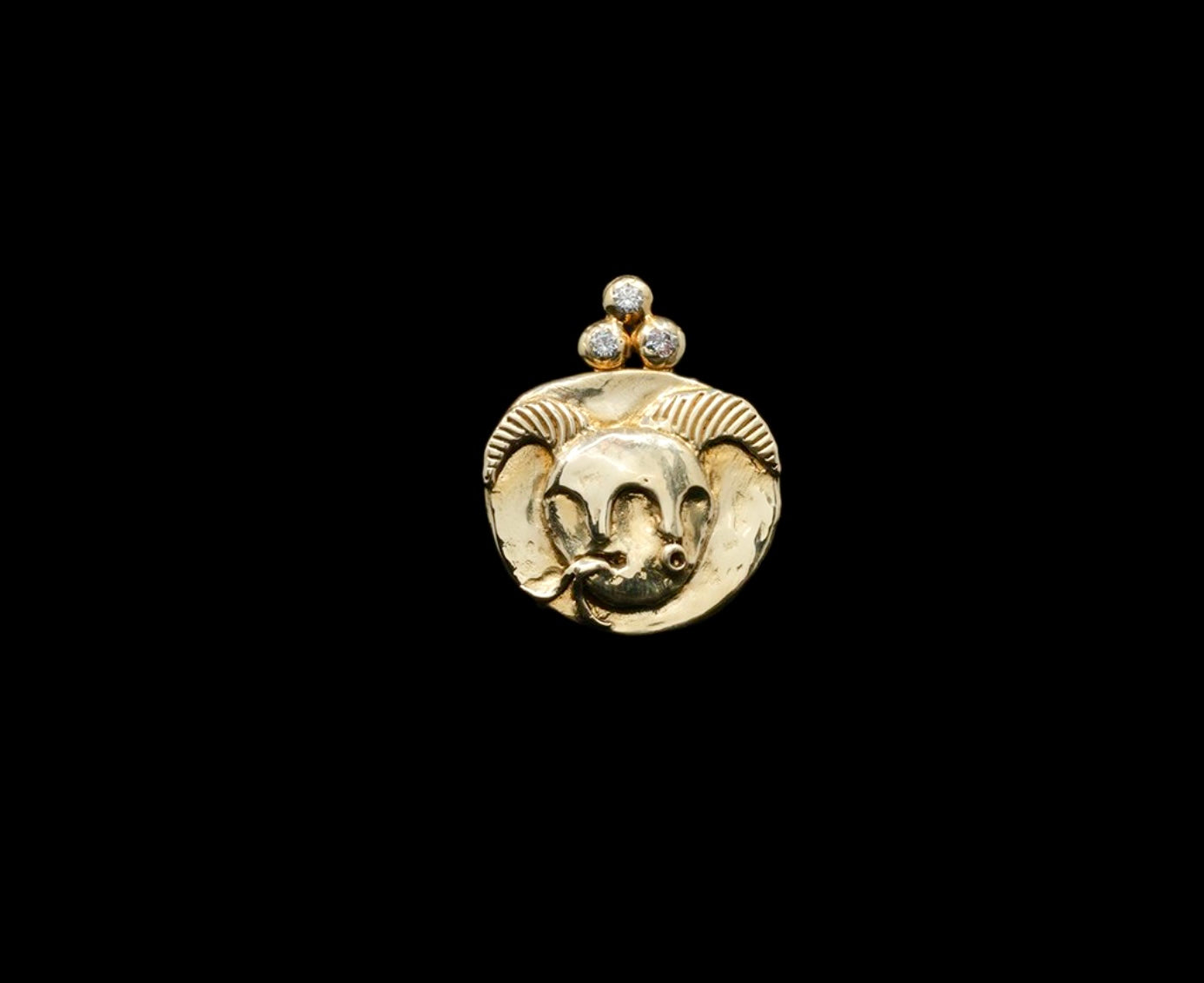 Plutonia Blue Magic Coin Ring